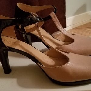 Naturalizer Mattison taupe and black 10